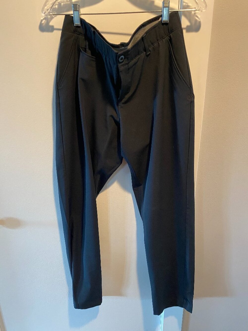 Under Armour Women's Golf Pants, Black, Size 10